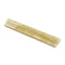 Honey Onyx Polished Single Step Chair Rail Trim Tile 2x12"